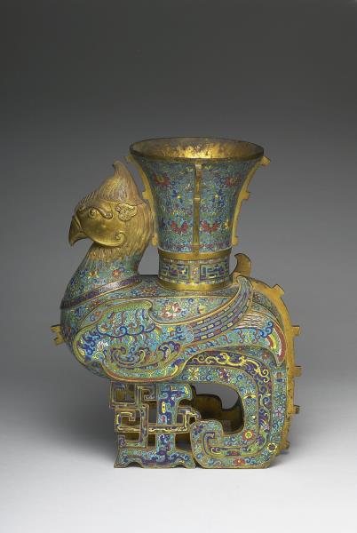 掐絲琺瑯天雞尊