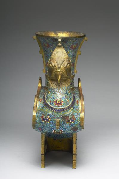 掐絲琺瑯天雞尊