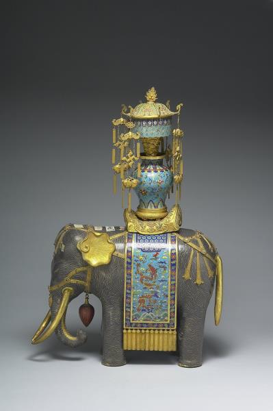 掐絲琺瑯太平有象