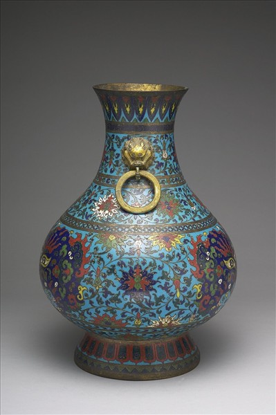 掐絲琺瑯獸面尊