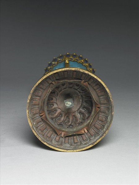 內填琺瑯傘蓋(八吉祥)