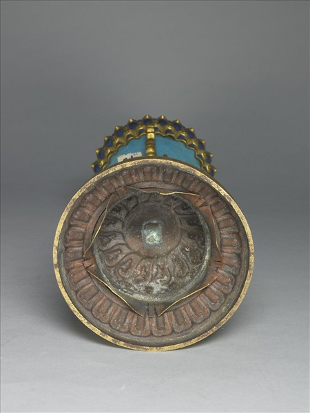 內填琺瑯法輪(八吉祥)