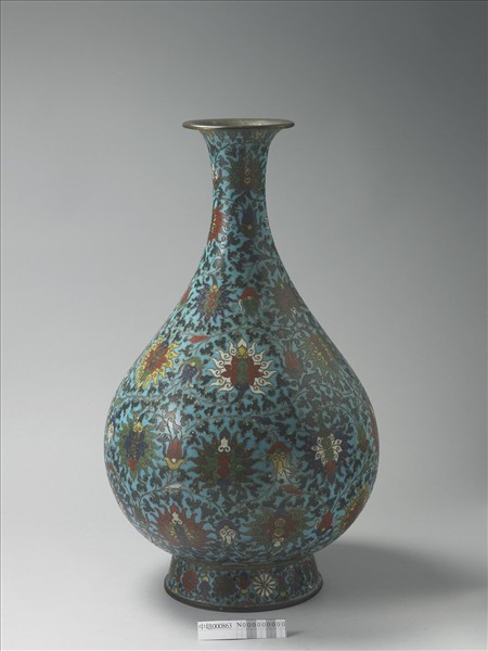 掐絲琺瑯玉壺春