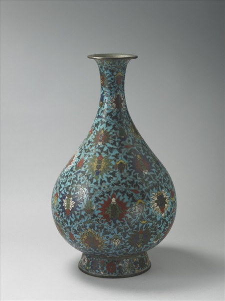 掐絲琺瑯玉壺春