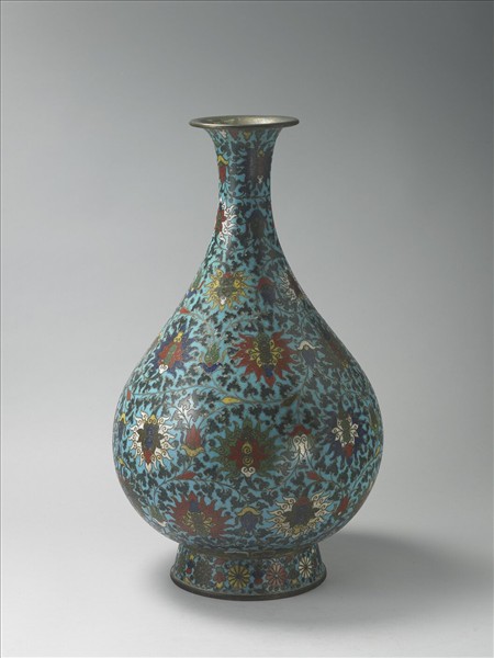 掐絲琺瑯玉壺春