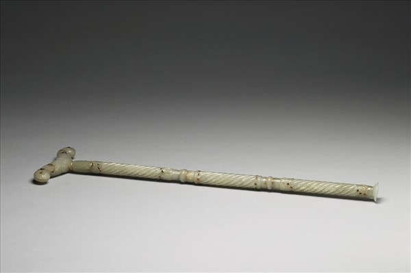 玉帶鑲嵌玉撐架