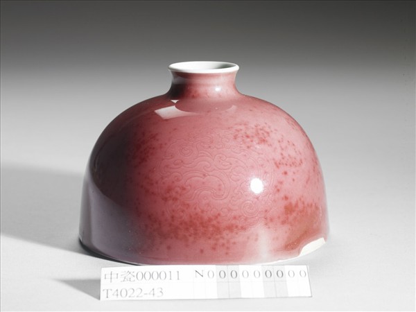 豇豆紅釉太白尊