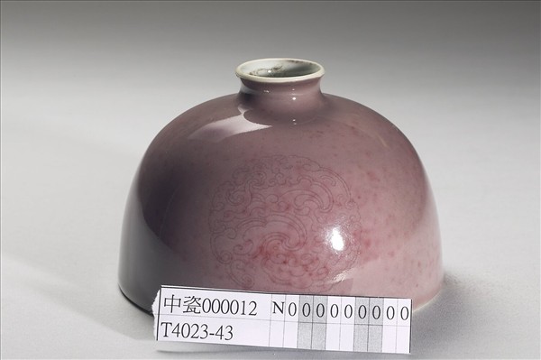 豇豆紅釉太白尊