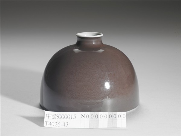 豇豆紅釉太白尊