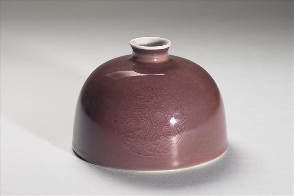 豇豆紅釉太白尊