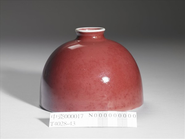 豇豆紅釉太白尊