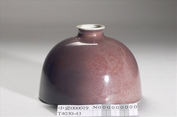 豇豆紅釉太白尊