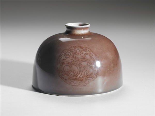 豇豆紅釉太白尊