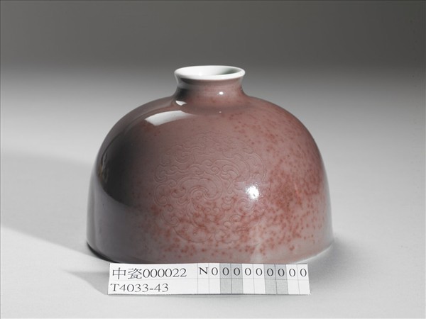 豇豆紅釉太白尊