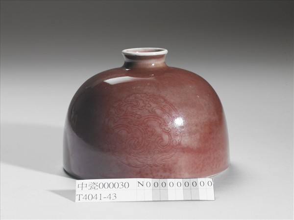 豇豆紅釉太白尊