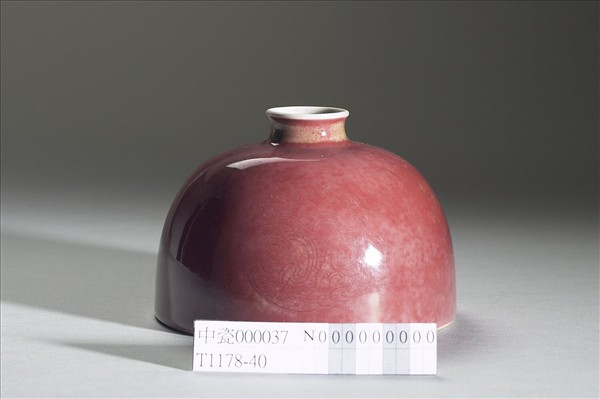 豇豆紅釉太白尊