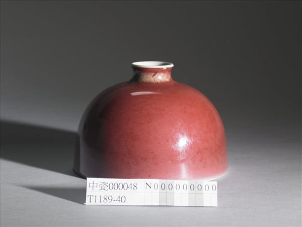 豇豆紅釉太白尊