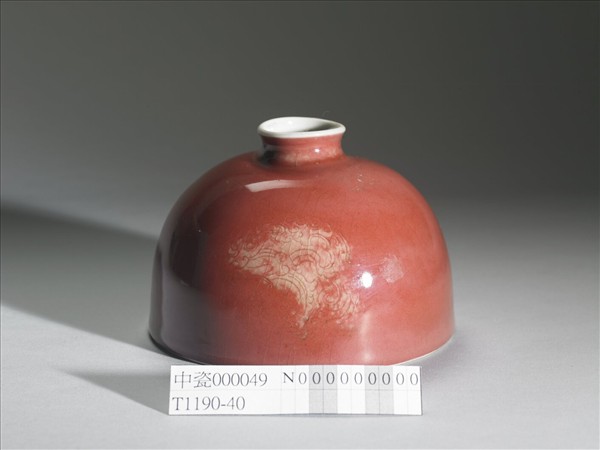 豇豆紅釉太白尊