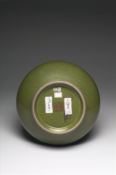 茶葉末釉長頸瓶