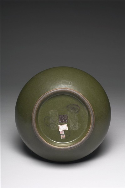 茶葉末釉長頸瓶