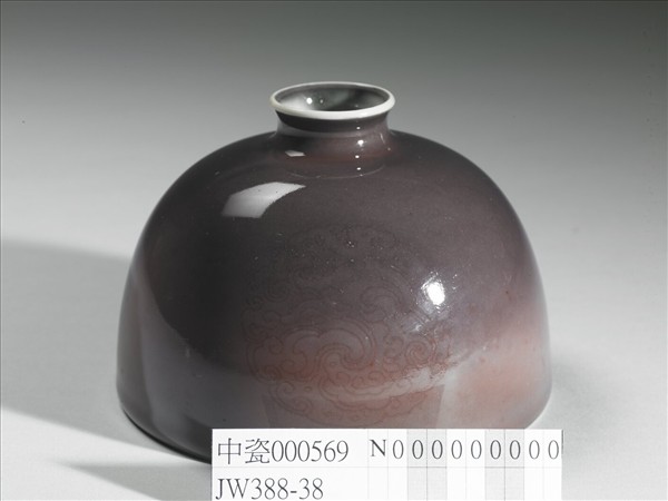 豇豆紅釉太白尊