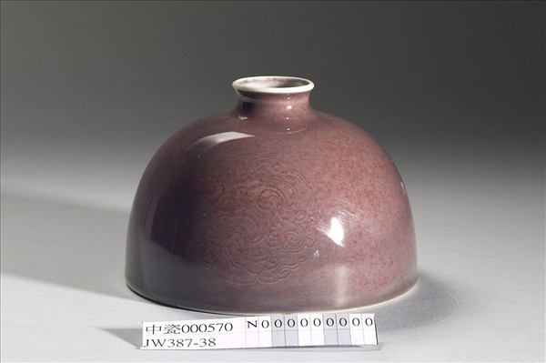 豇豆紅釉太白尊