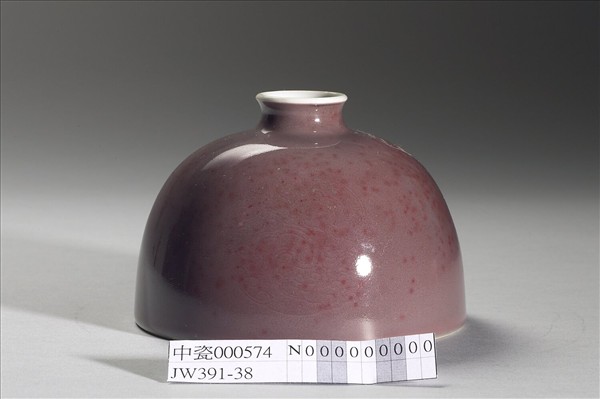 豇豆紅釉太白尊