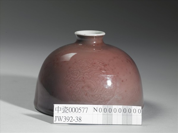 豇豆紅釉太白尊