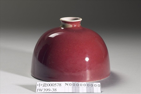 豇豆紅釉太白尊