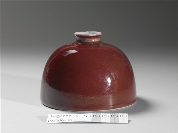 豇豆紅釉太白尊