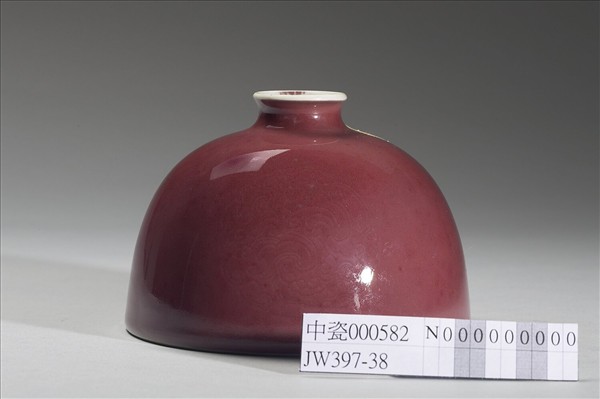 豇豆紅釉太白尊