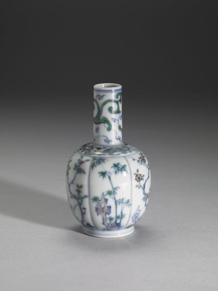 國立故宮博物院 明青花鬥彩四方葫蘆瓶 花瓶 複製品 國立故宮博物院 明青花鬥彩四方葫蘆瓶 花瓶 複製品 國立故宮博物院 明