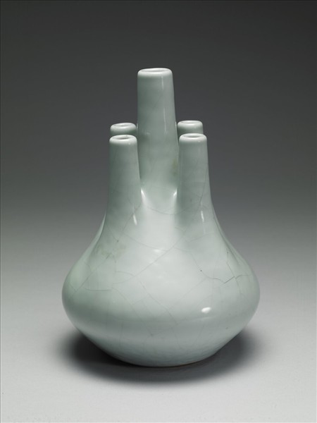青瓷五管瓶