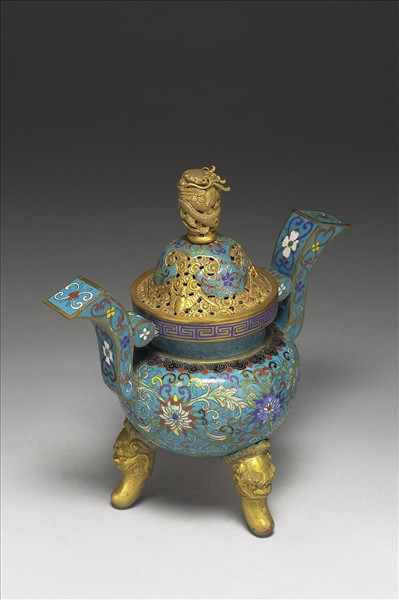 掐絲琺瑯鼎式爐