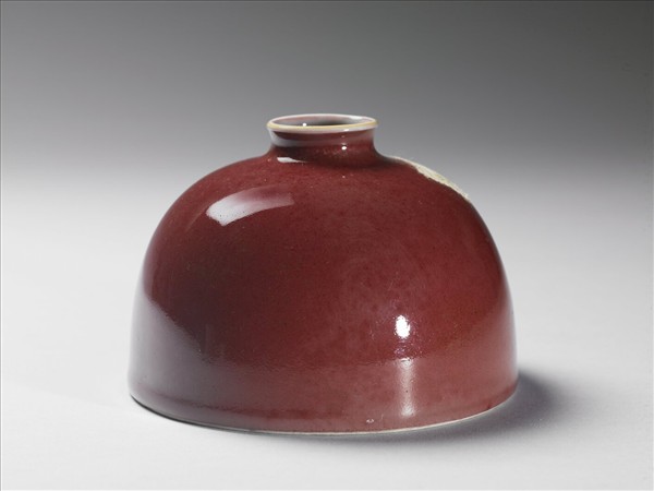 豇豆紅釉太白尊