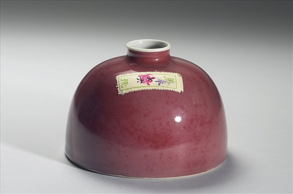 豇豆紅釉太白尊