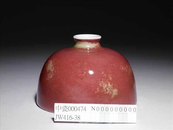 豇豆紅釉太白尊