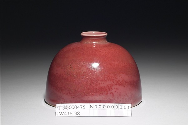 豇豆紅釉太白尊