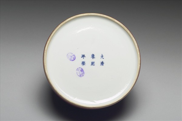 豇豆紅釉太白尊