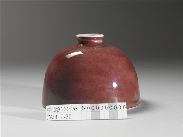 豇豆紅釉太白尊