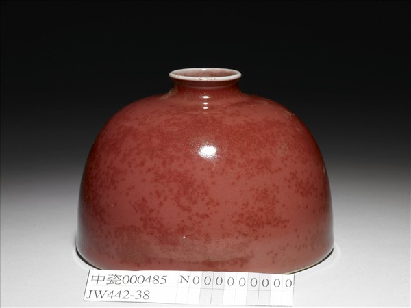 豇豆紅釉太白尊