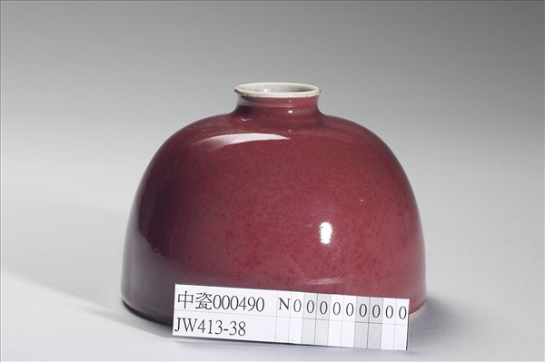 豇豆紅釉太白尊