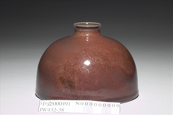 豇豆紅釉太白尊