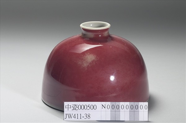 豇豆紅釉太白尊