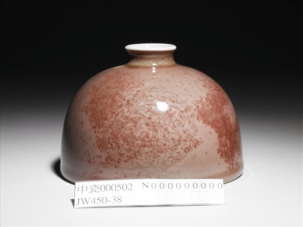 豇豆紅釉太白尊