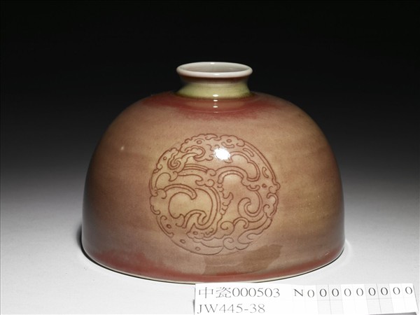 豇豆紅釉太白尊