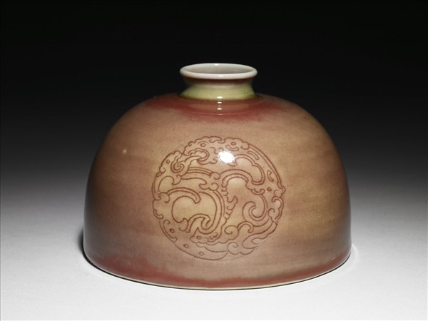 豇豆紅釉太白尊