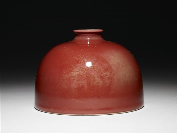 豇豆紅釉太白尊