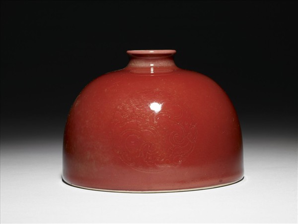 豇豆紅釉太白尊