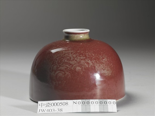 豇豆紅釉太白尊